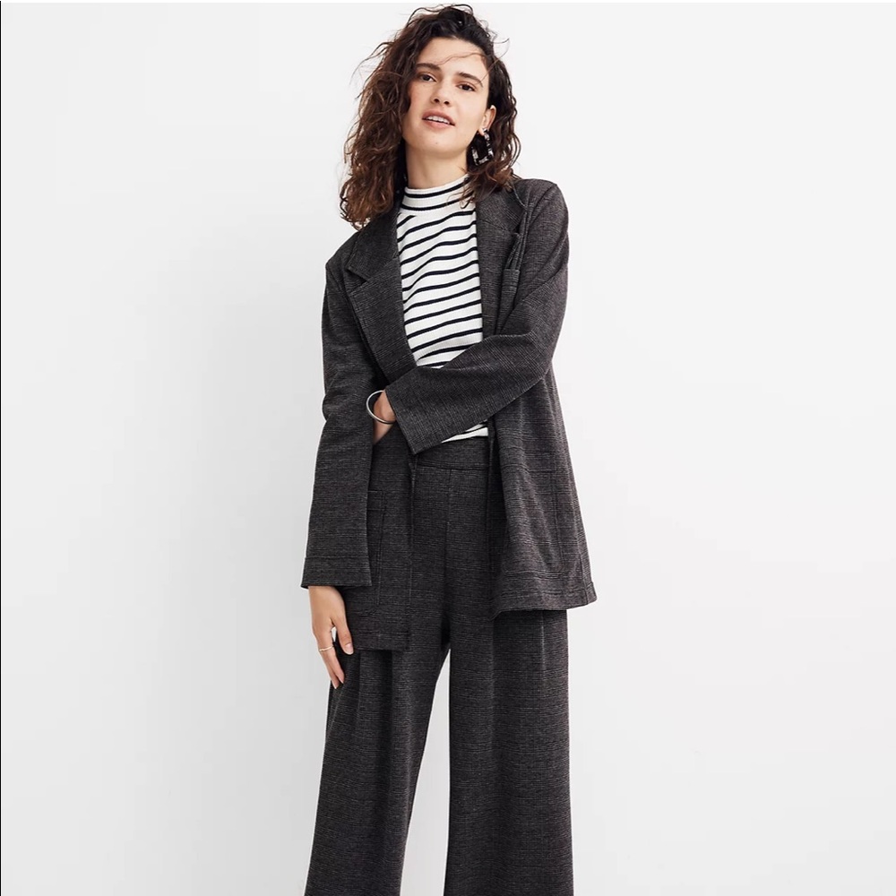 WORN ONCE Madewell oversized knit blazer